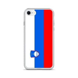 image-Coque iPhone Drapeau de la Slovénie – Étui Souple – Résistant et Antic