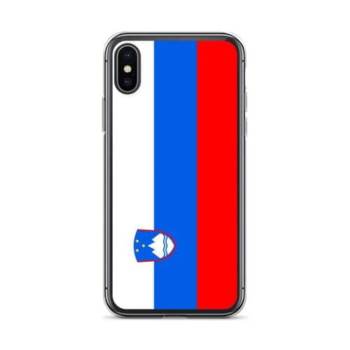 image-Coque iPhone Drapeau de la Slovénie – Étui Souple – Résistant et Antic
