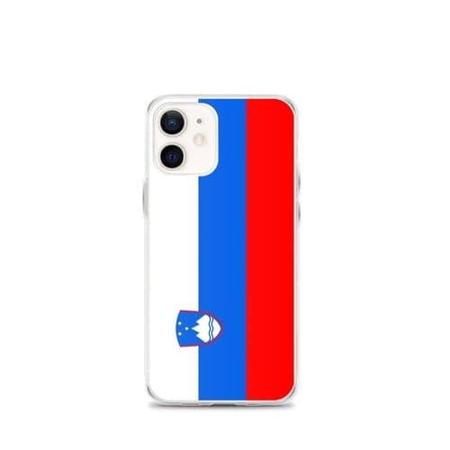 image-Coque iPhone Drapeau de la Slovénie – Étui Souple – Résistant et Antic