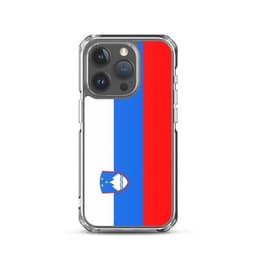 image-Coque iPhone Drapeau de la Slovénie – Étui Souple – Résistant et Antic