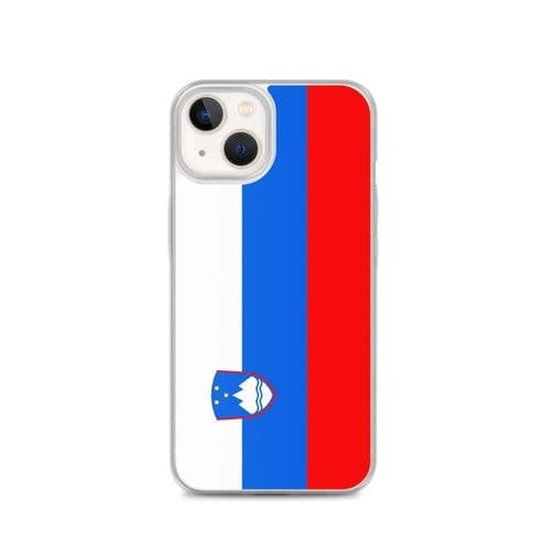 image-Coque iPhone Drapeau de la Slovénie – Étui Souple – Résistant et Antic