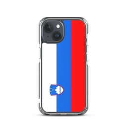 image-Coque iPhone Drapeau de la Slovénie – Étui Souple – Résistant et Antic