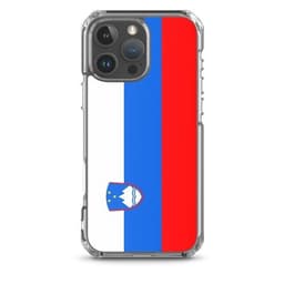 image-Coque iPhone Drapeau de la Slovénie – Étui Souple – Résistant et Antic
