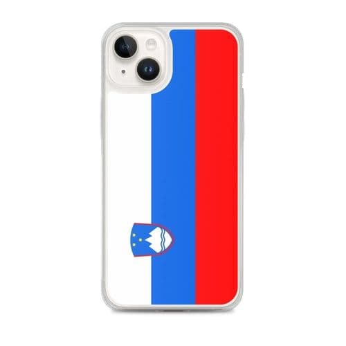 image-Coque iPhone Drapeau de la Slovénie – Étui Souple – Résistant et Antic