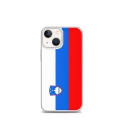 image-Coque iPhone Drapeau de la Slovénie – Étui Souple – Résistant et Antic
