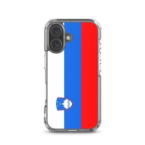 image-Coque iPhone Drapeau de la Slovénie – Étui Souple – Résistant et Antic