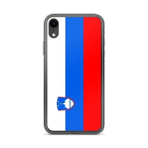 image-Coque iPhone Drapeau de la Slovénie – Étui Souple – Résistant et Antic