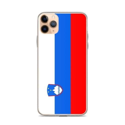 image-Coque iPhone Drapeau de la Slovénie – Étui Souple – Résistant et Antic