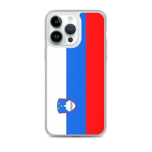 image-Coque iPhone Drapeau de la Slovénie – Étui Souple – Résistant et Antic