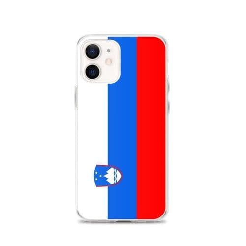 image-Coque iPhone Drapeau de la Slovénie – Étui Souple – Résistant et Antic