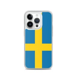 image-Coque iPhone Drapeau de la Suède – Étui Souple – Résistant et Antichoc