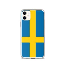 image-Coque iPhone Drapeau de la Suède – Étui Souple – Résistant et Antichoc