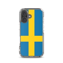 image-Coque iPhone Drapeau de la Suède – Étui Souple – Résistant et Antichoc