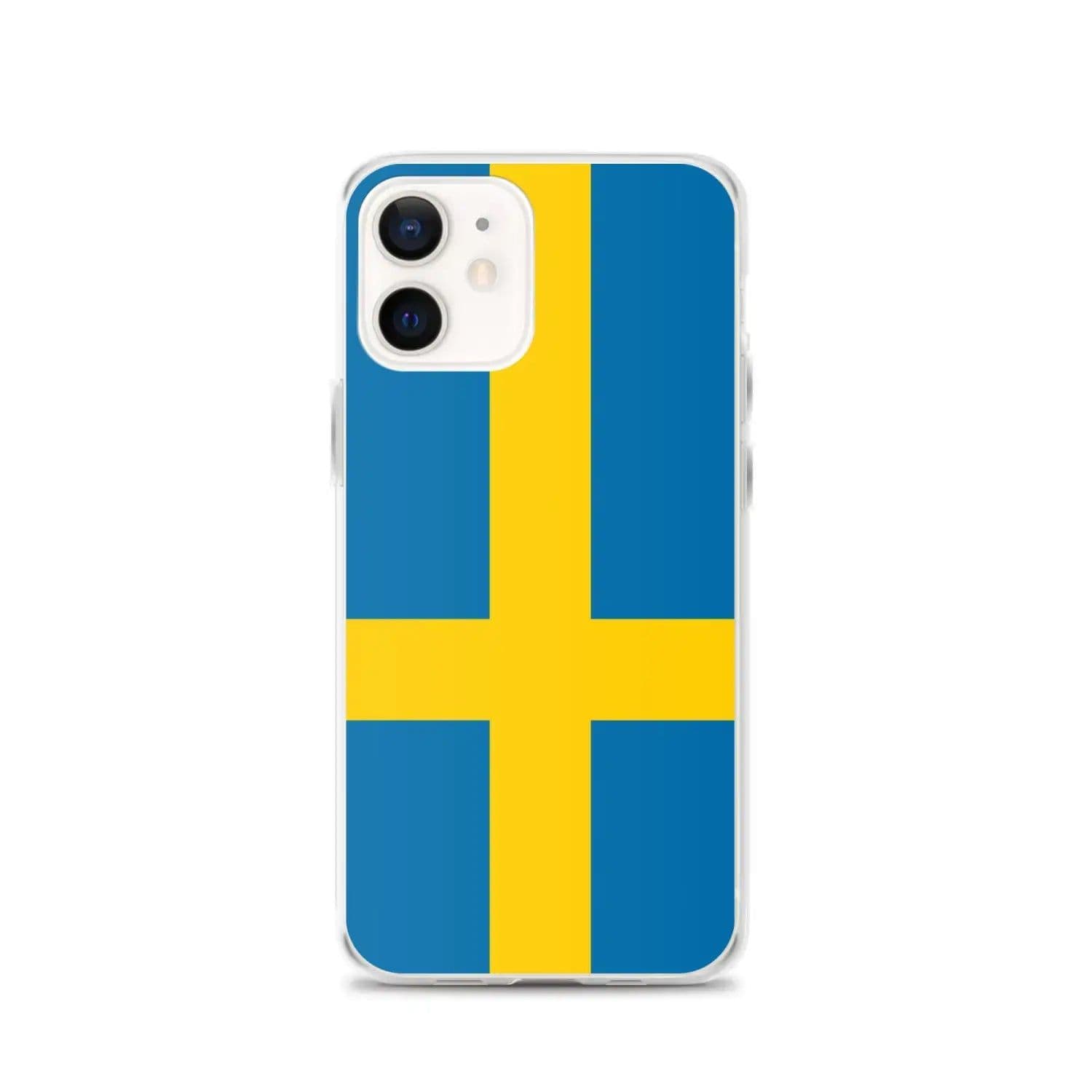 image-Coque iPhone Drapeau de la Suède – Étui Souple – Résistant et Antichoc