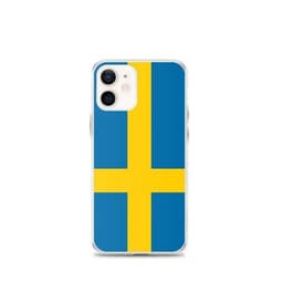 image-Coque iPhone Drapeau de la Suède – Étui Souple – Résistant et Antichoc