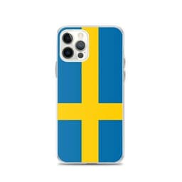 image-Coque iPhone Drapeau de la Suède – Étui Souple – Résistant et Antichoc