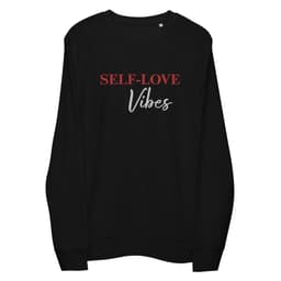 image-Organic Cotton Sweatshirt - Self Love Sweatshirt – Eco-Friendly