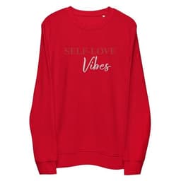 image-Organic Cotton Sweatshirt - Self Love Sweatshirt – Eco-Friendly