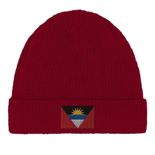 image-Bonnet en coton Drapeau d'Antigua-et-Barbuda