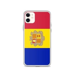 image-Coque iPhone Drapeau d'Andorre – Étui Souple – Résistant et Antichoc