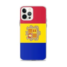 image-Coque iPhone Drapeau d'Andorre – Étui Souple – Résistant et Antichoc