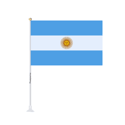 image-Mini drapeau ventouse Drapeau de l'Argentine