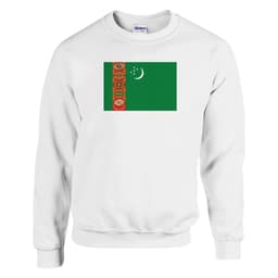 image-Sweat-shirt Drapeau du Turkménistan