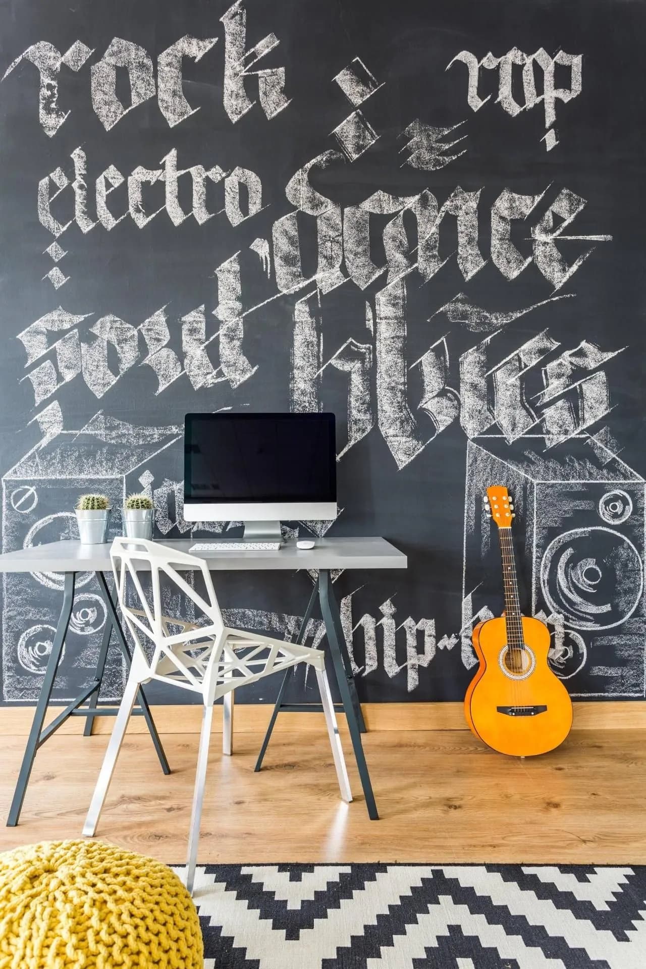 image-Ultimate Chalkboard Decal: Luxury Creative Touch Wall Sticker
