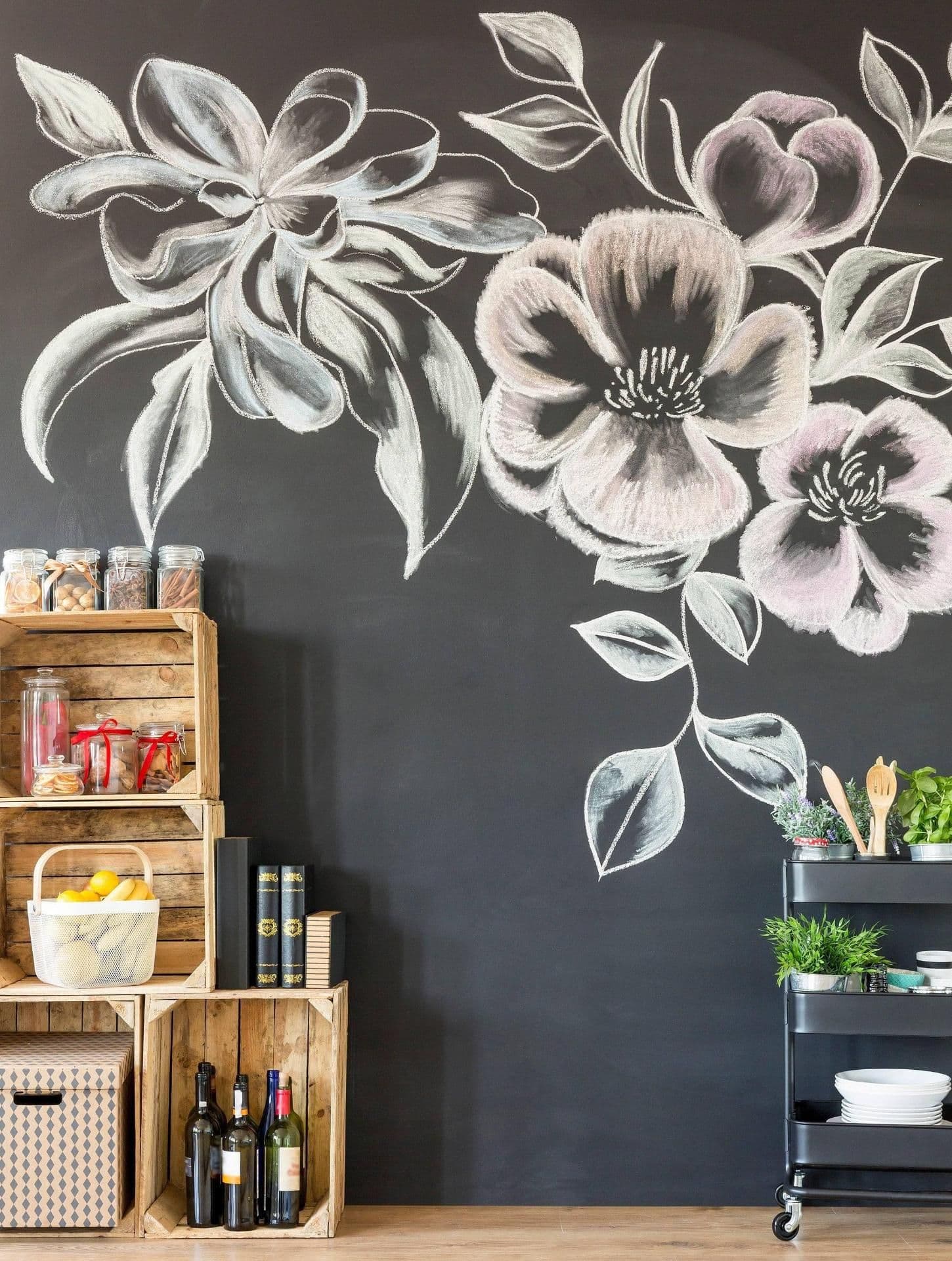 image-Ultimate Chalkboard Decal: Luxury Creative Touch Wall Sticker