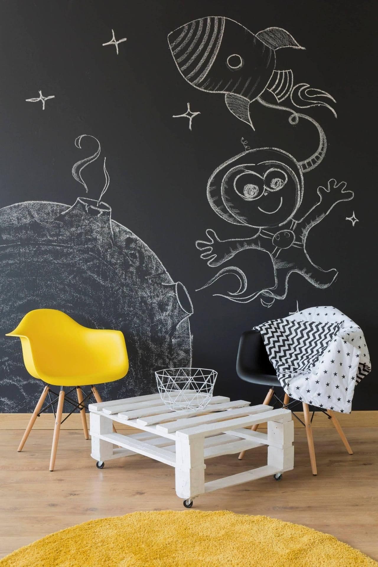 image-Ultimate Chalkboard Decal: Luxury Creative Touch Wall Sticker
