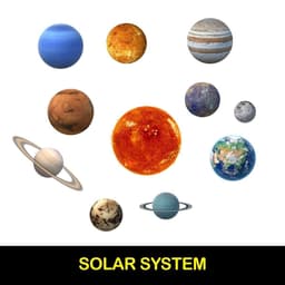 image-Solar System Wall Stickers, Celestial Glow Decals - Astronomy Décor