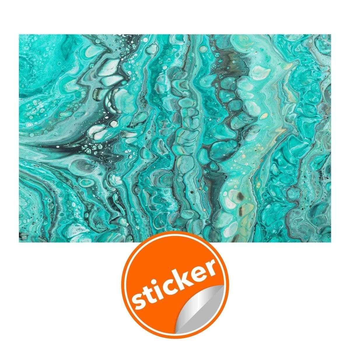 image-Luxurious Self-Adhesive Marble Pattern Wallpaper - Easy Install, Peel & Stick Design