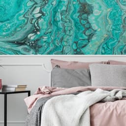 image-Luxurious Self-Adhesive Marble Pattern Wallpaper - Easy Install, Peel & Stick Design