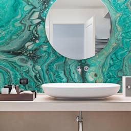 image-Luxurious Self-Adhesive Marble Pattern Wallpaper - Easy Install, Peel & Stick Design