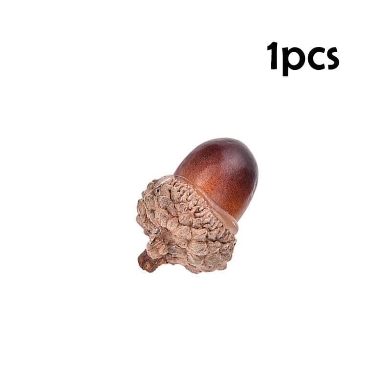 image-Fake Artificial Acorn Oak Foam Xmas Decoration