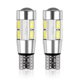 image-2Pcs Car T10 W5W 194 10-LED Wedge Light Cool Blue