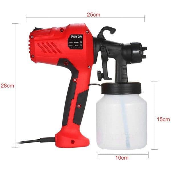 image-Electric Paint Sprayer Spray Gun Fence Wall Painting Tool