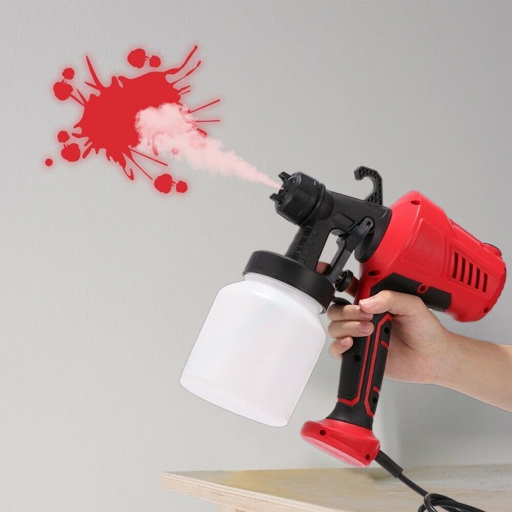 image-Electric Paint Sprayer Spray Gun Fence Wall Painting Tool