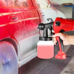 image-Electric Paint Sprayer Spray Gun Fence Wall Painting Tool
