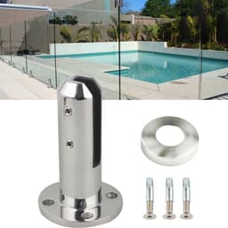 image-Stainless Steel Spigots Stairs Pool Spigot Glass
