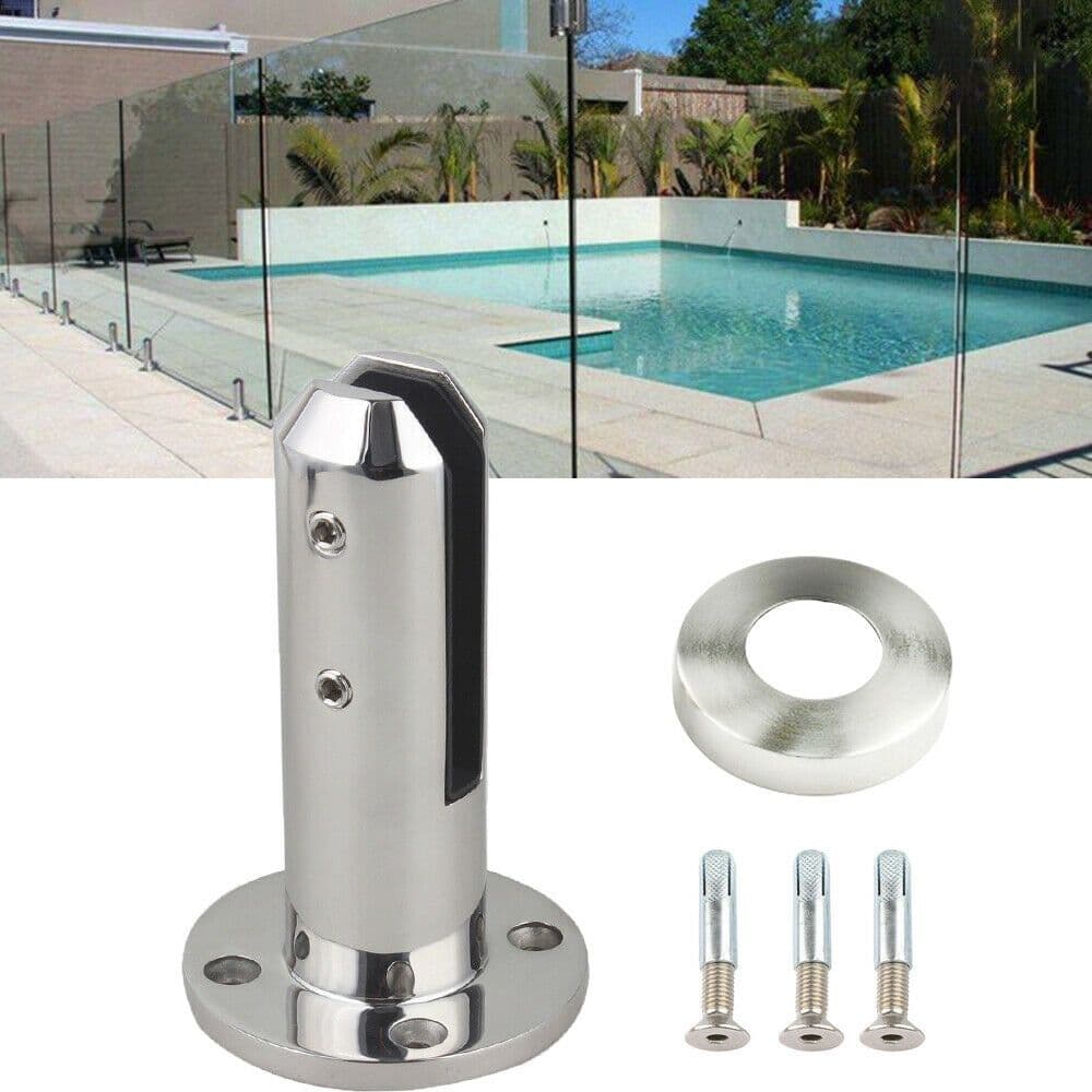 image-Stainless Steel Spigots Stairs Pool Spigot Glass
