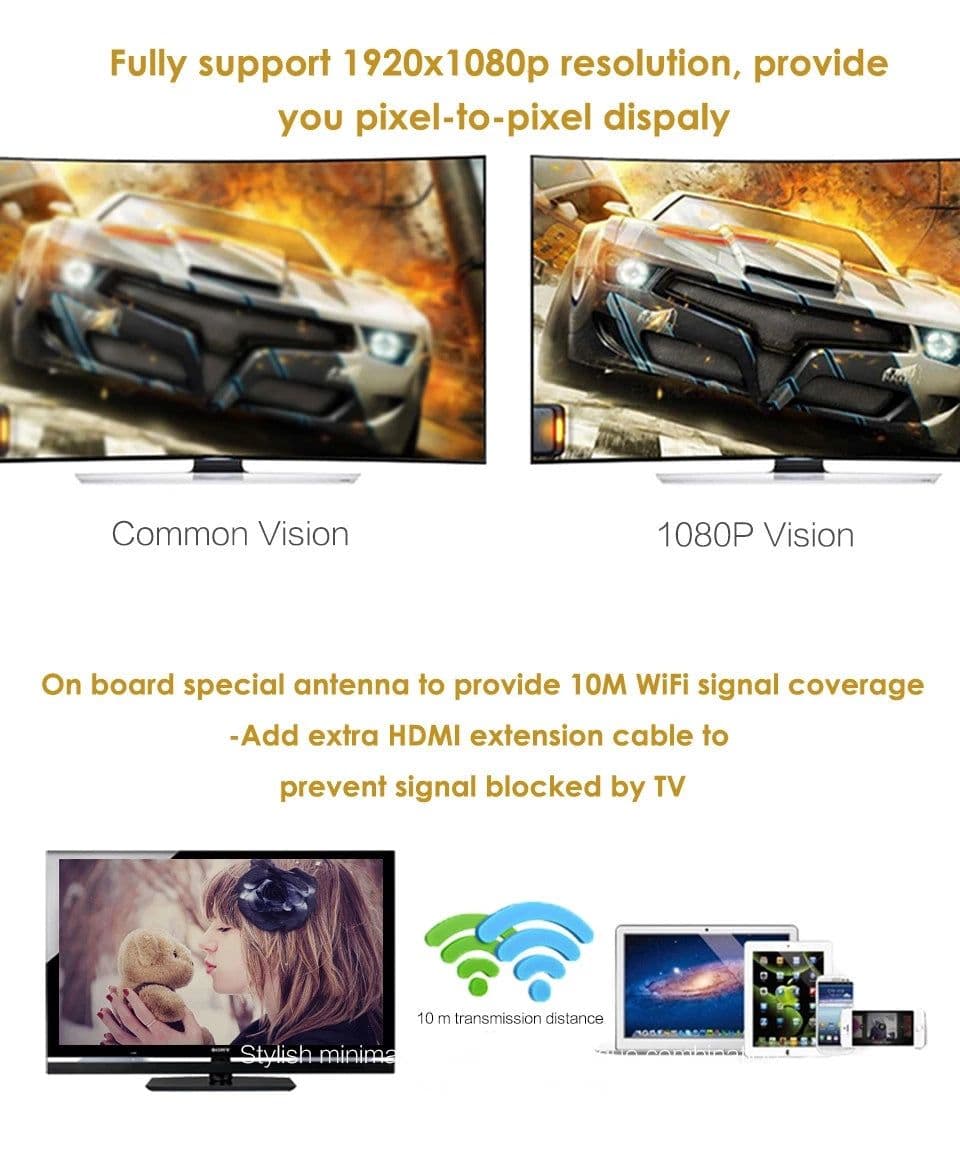 image-Anycast M9 Plus TV Stick 1080P Dongle Receiver