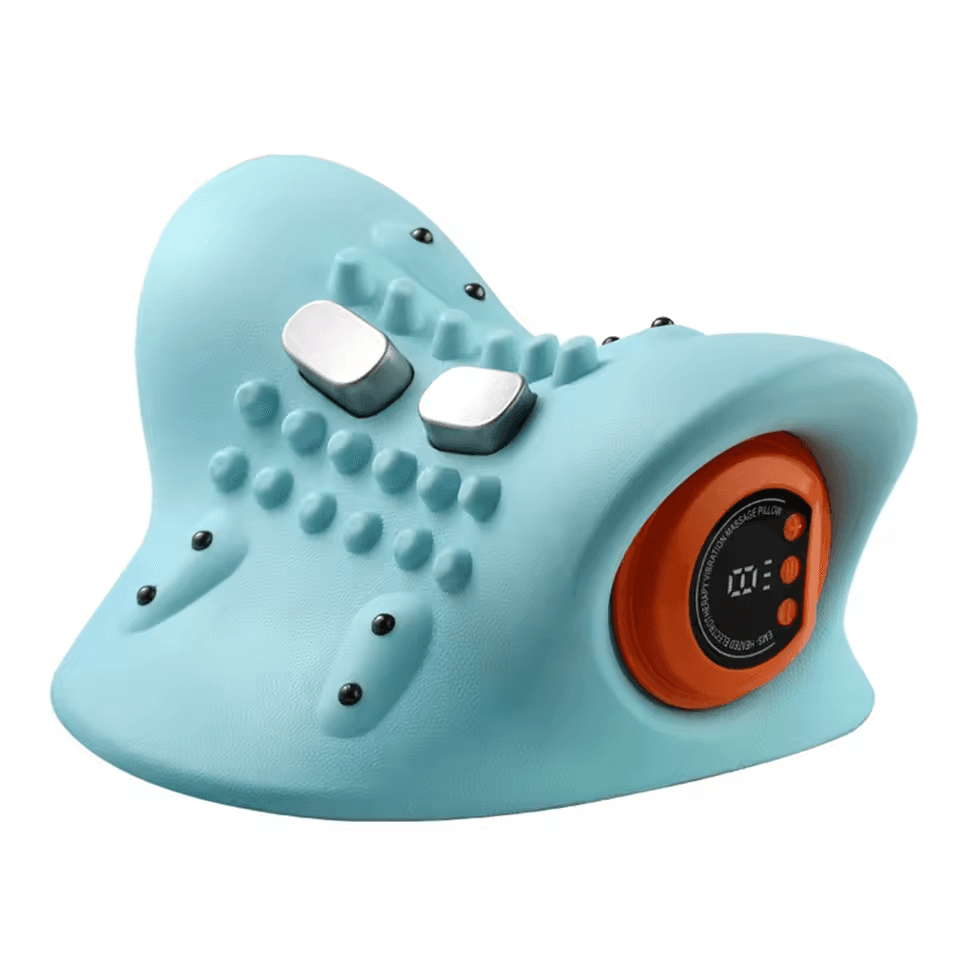 image-EMS Electrotherapy Heating Cervical Spine Pillow Neck Pillow