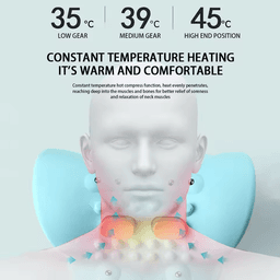 image-EMS Electrotherapy Heating Cervical Spine Pillow Neck Pillow
