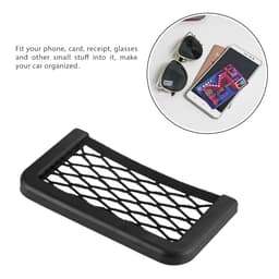 image-Universal Stick-on Car Seat Side Back Storage Net