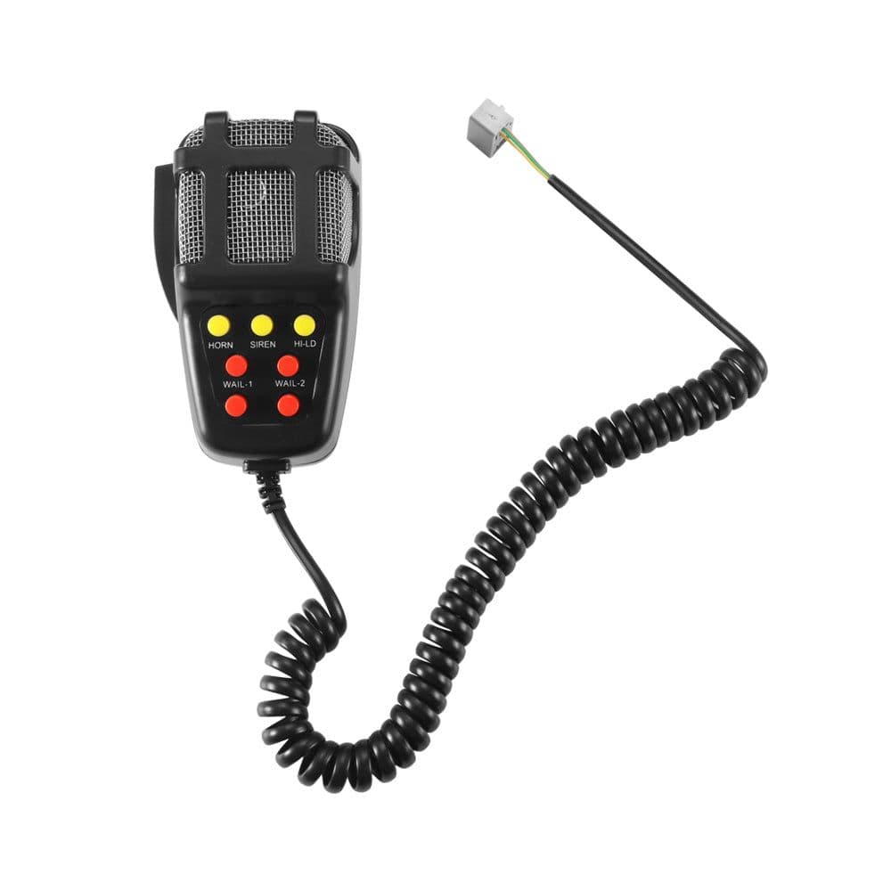 image-Car Alarm Horn 12V 100W 7 Siren Sounds Car Siren