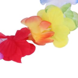 image-1pc Colorful Flower Garland Hawaiian Necklace