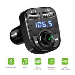 image-ONEVER Car Kit Bluetooth MP3 Player FM Transmitter