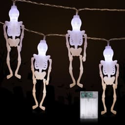 image-Halloween Decorative String Lights Skull