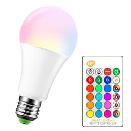 image-RGBW LED Bulb E27 Color Changing Flash Strobe